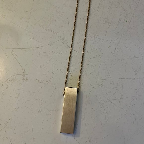 JJ + rr by FAB Modern Simplistic Necklace - Picture 1 of 7